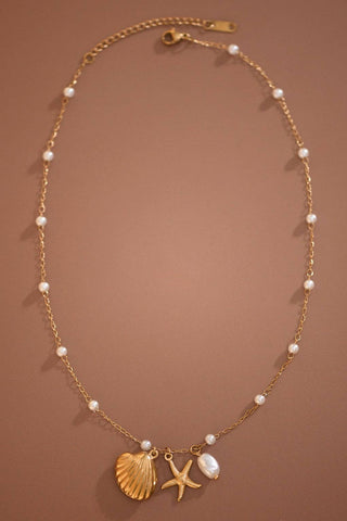 Beach Charm Necklace