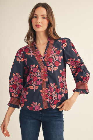 Reese Floral Top