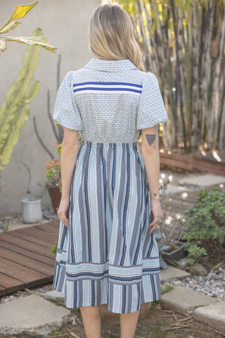 Charlotte Collared Midi Dress
