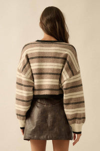 Ellie Dolman Sleeve Knit Sweater