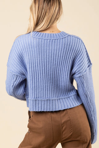 Time For Cozy Pullover Sweater
