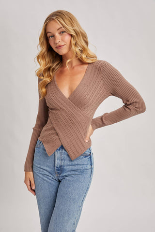 The Everly Wrap Knit