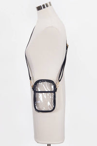 Gillian Clear Crossbody Bag