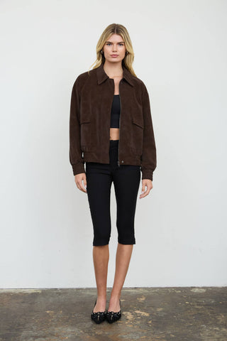 Maisie Vegan Suede Jacket