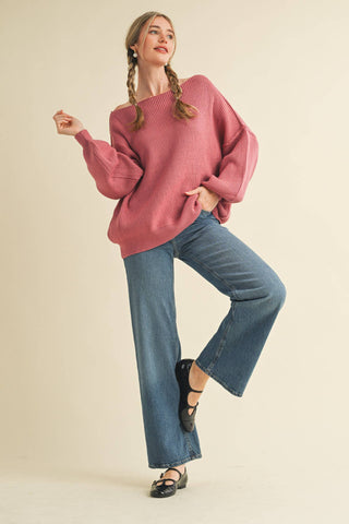 Jules Boat Neck Sweater