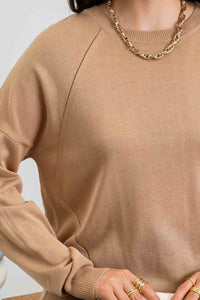 Karla Back Buttoned Pullover Sweater
