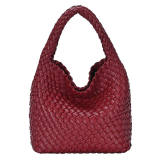 Parker Woven Bag in Red
