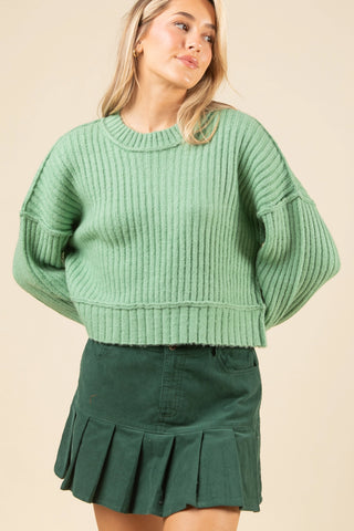 Time For Cozy Pullover Sweater