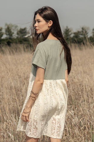 Laura Mini Lace Dress