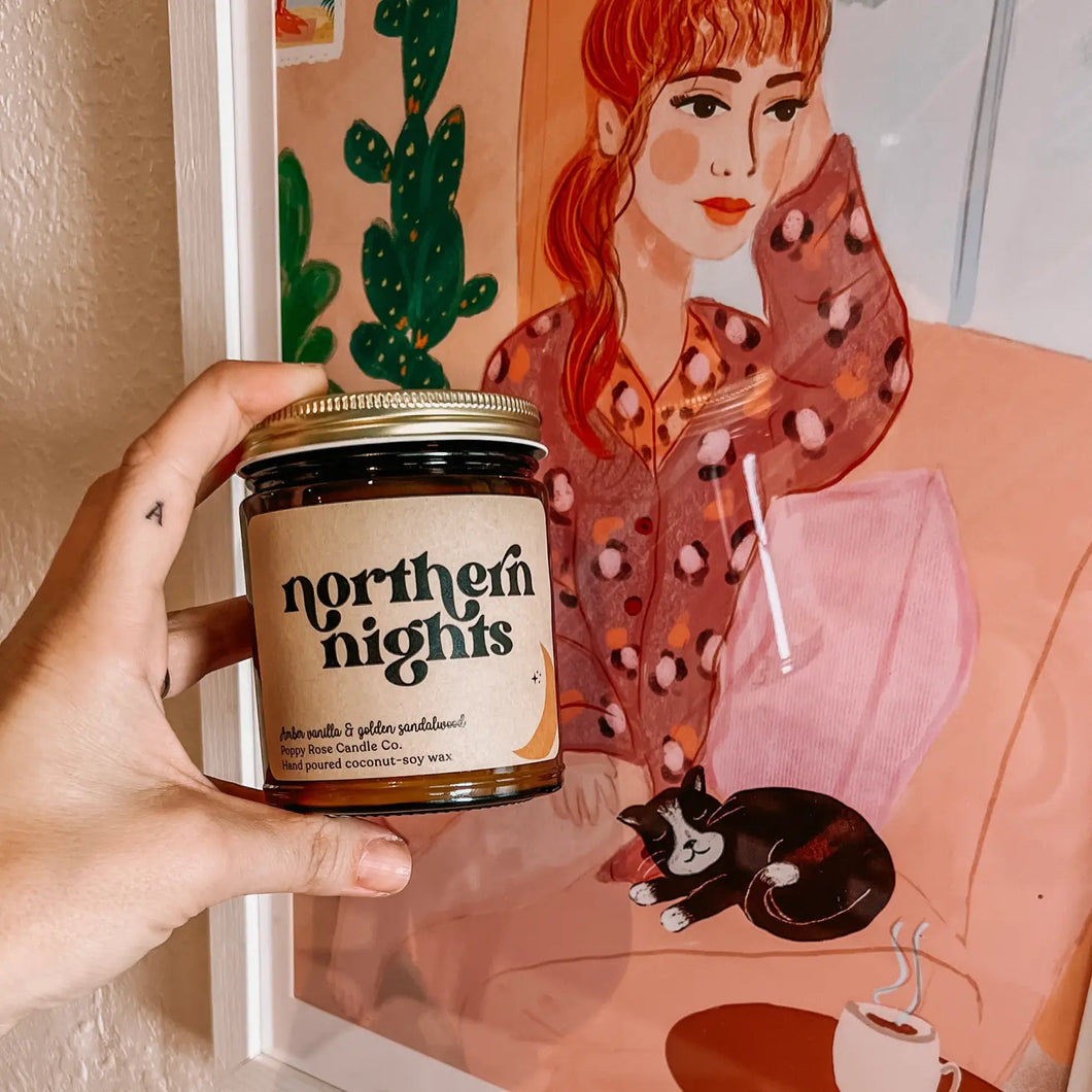 Northern Nights by Poppy Rose Candle