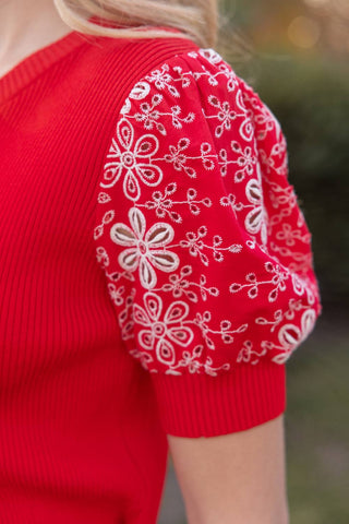 Tanya Floral Top