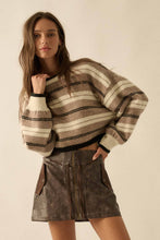 Ellie Dolman Sleeve Knit Sweater