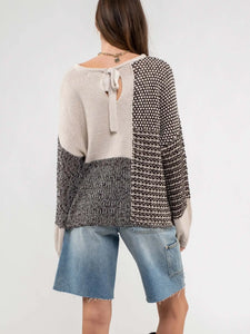 Anything Goes Knit Sweater