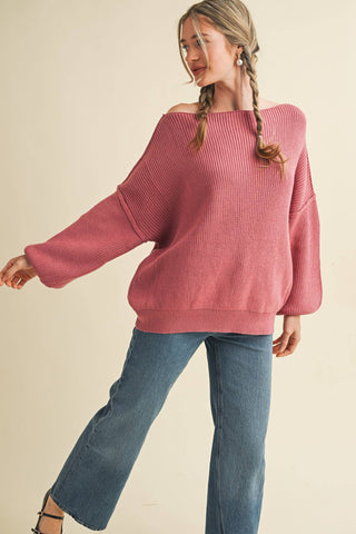 Jules Boat Neck Sweater