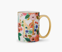 Garden Party Porcelain Monogram Mug