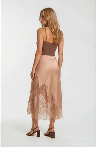 Erika Lace Midi Skirt