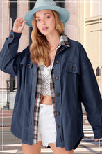 Quinn Loose Fit Button Down Shacket