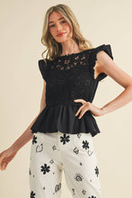 Gwen Crochet Lace Top