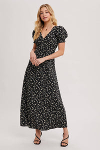 Boho Floral Maxi Dress