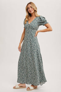 Boho Floral Maxi Dress