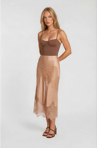 Erika Lace Midi Skirt