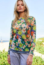 Field Of Flowers Mesh Top