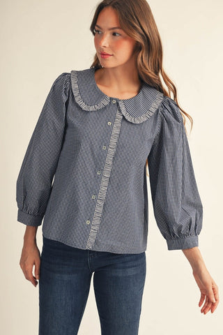Julie Button Down Top
