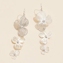 Floral Filigree Drop Earrings