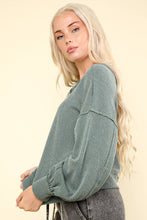 Audrey Comfy Knit Top in Cedarwood