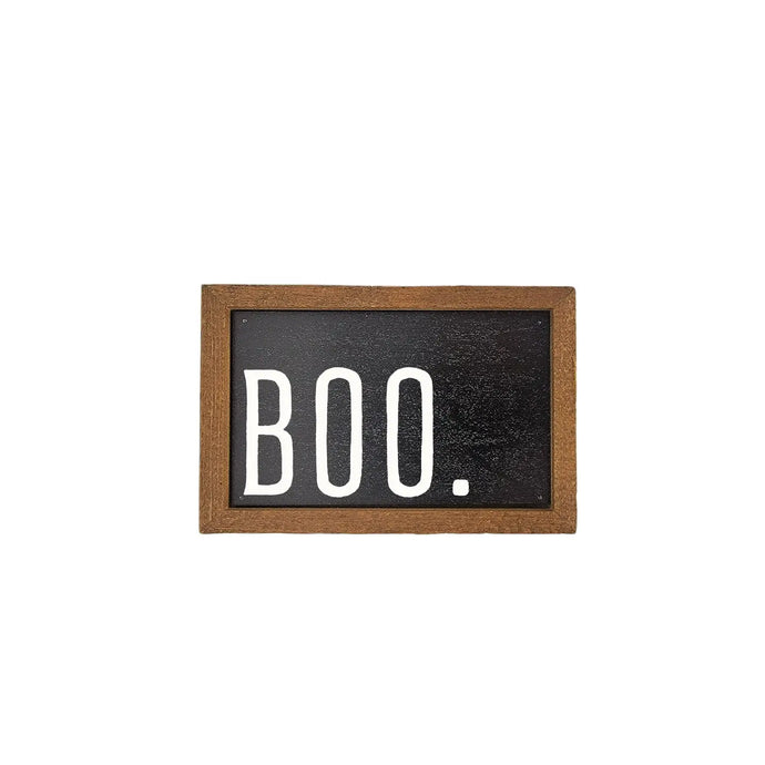 Boo Halloween Sign