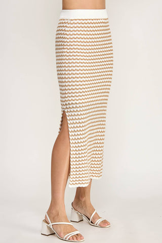 Estelle Crochet Midi Skirt