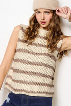 Beth Stripes Sweater Top