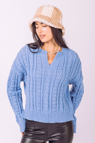 Cozy Knit Sweater Top
