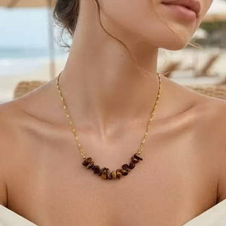 Rowan Tigers Eye Necklace