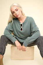 Audrey Comfy Knit Top in Cedarwood