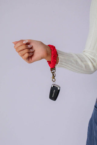 Red Poppy Keychain