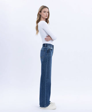 Clare 90'S Super High Rise Wide Leg Jeans