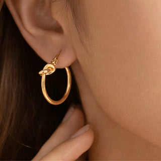 Sabrina Earrings in Gold