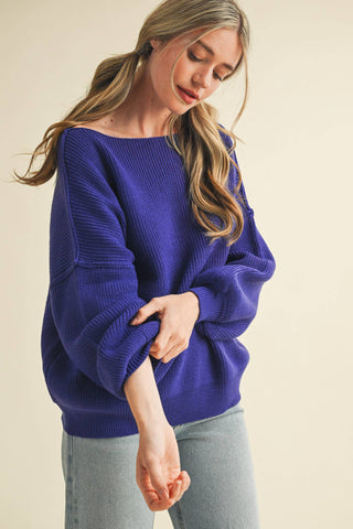 Jules Boat Neck Sweater