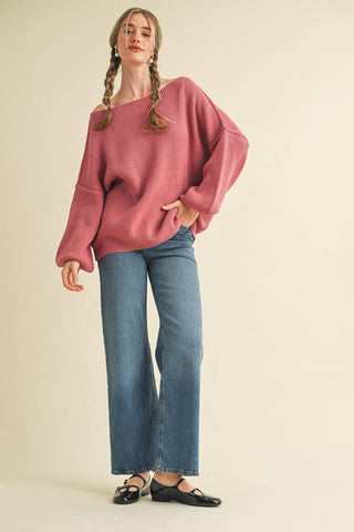 Jules Boat Neck Sweater