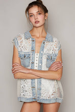 POL Oversized Denim Vest