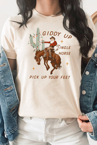 Giddy Up Jingle Horse Tee