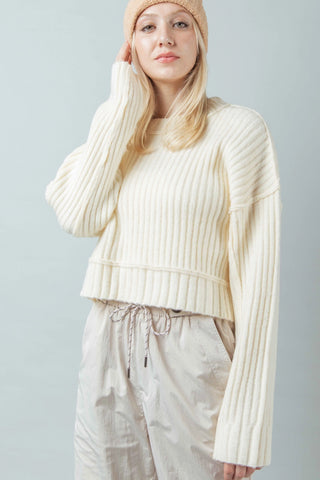 Time For Cozy Pullover Sweater