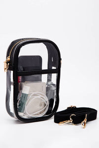 Gillian Clear Crossbody Bag