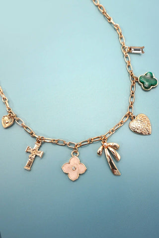 Amelia Charm Necklace
