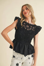 Gwen Crochet Lace Top