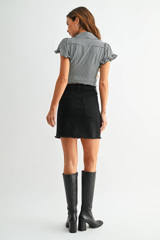 JBD Black Mini Skirt