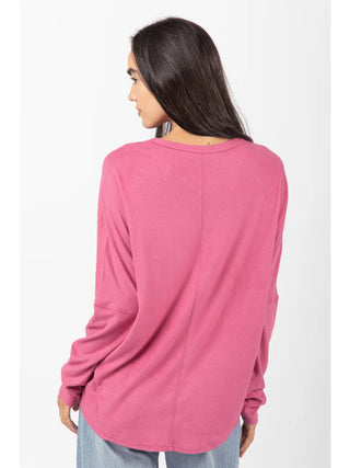 Never Better Oversized Knit Top