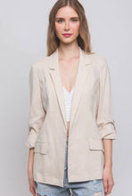 London Linen Blend Blazer