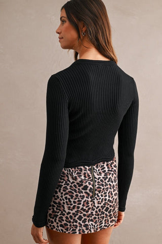 Monica Knitted Crop Top
